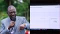 President William Ruto says that live transmission of election results is a right of Kenyans.